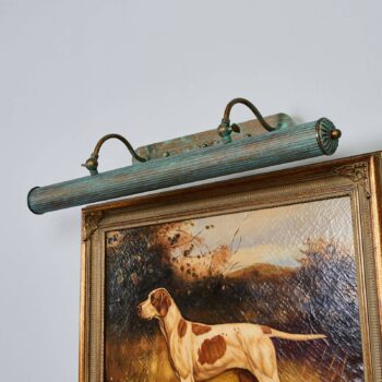 Obrazová lampa Beno patinový vzhľad 72 cm - Image 4