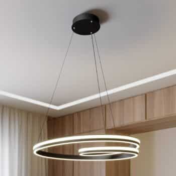 Lucande Gwydion závesné LED svietidlo, 80 cm - Image 3