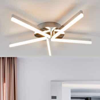 Kúpeľňové stropné LED svetlo Patrik chróm 5-pl P44 - Image 3