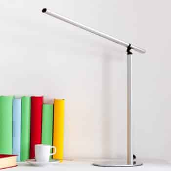 Stolná LED lampa Kolja v strieborno-sivej - Image 4