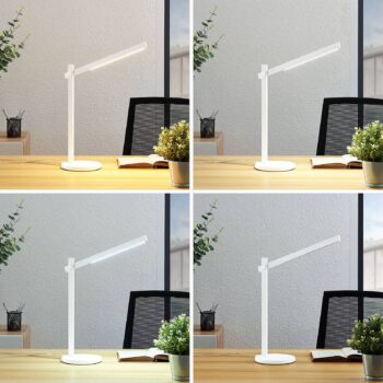 Lindby Loretta LED lampa na písací stôl CCT biela - Image 4