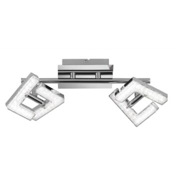 Nastaviteľné stropné LED Lea krištáľový efekt - Image 4