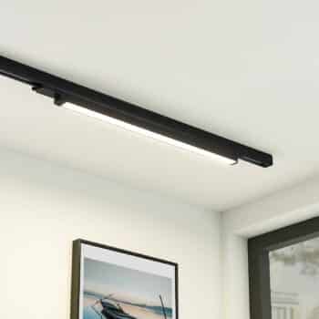Arcchio Harlow LED lampa čierna, 69 cm, 4000K