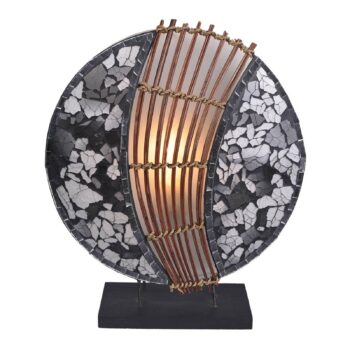 Stolná lampa Pia, okrúhla - Image 2