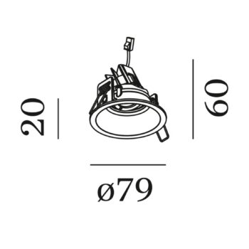WEVER & DUCRÉ Deep Adjust Petit zapust. 927 čierne - Image 2