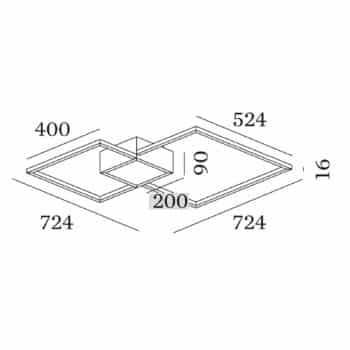 WEVER & DUCRÉ Venn 2.0 stropné 47W 2 700 K biele - Image 2