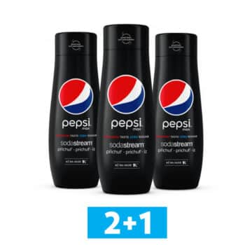 SODASTREAM 3x sirup pepsi max 440 ml