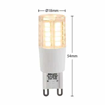 Arcchio kolíková LED žiarovka G9 4,5W 3 000 K - Image 2