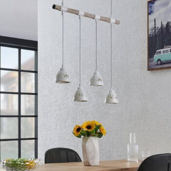 Lindby Pimana závesná lampa, 4-plameňová - Image 2