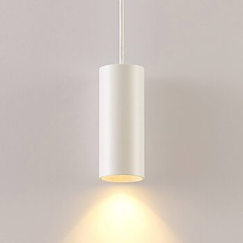 Archio Ejona závesná lampa, výška 15 cm, biela