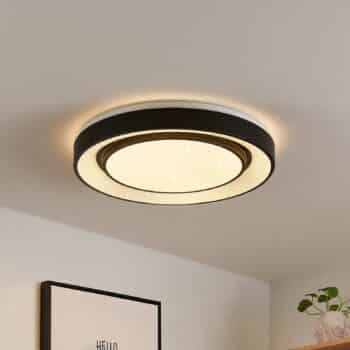 Lindby Gamino stropné LED, RGBW, CCT, 48 cm
