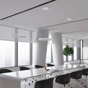 Arcchio Vivy LED závesná lampa, biela, 58 cm - Image 2