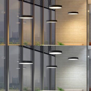 Arcchio Aleksi závesné LED svetlo Ø 60 cm, okrúhle - Image 2
