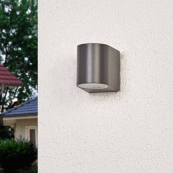 Grafitovo-sivé vonkajšie nástenné svietidlo Palina - Image 4