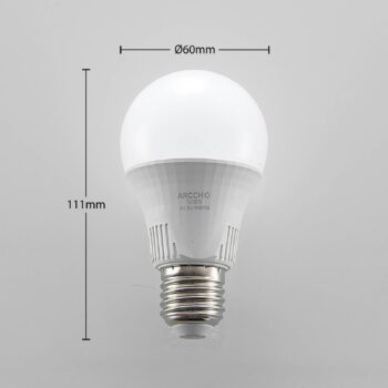 LED E27 A60 9 W 3 000 K stmievateľná v 3 krokoch - Image 2