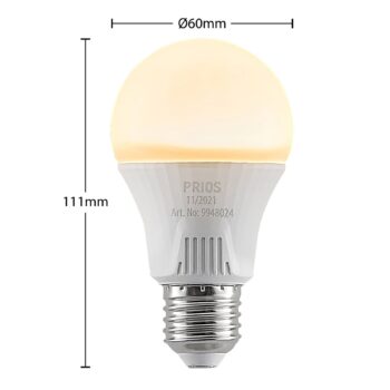 LED žiarovka E27 A60 11 W biela 3 000 K - Image 2