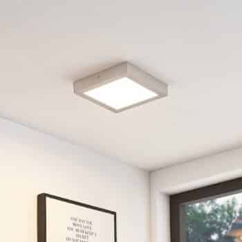 ELC Merina LED stropná lampa nikel 21,5x21,5cm - Image 2