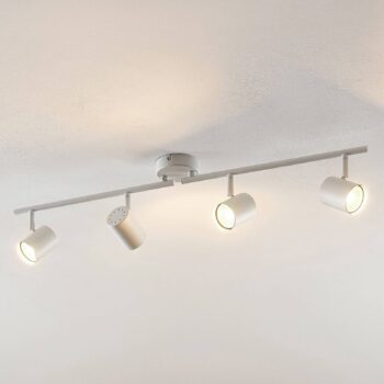 ELC Tomoki stropné LED svietidlo biele, 4-pl. - Image 3