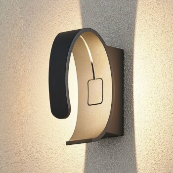 ELC Bertano LED nástenná lampa exteriérová