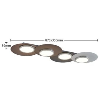 Lindby Enavi LED-vtaklampa, 4 lampor - Image 2