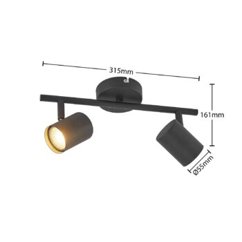 ELC Binola bodové LED svetlo, 2-plameňové - Image 2