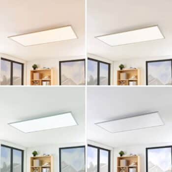 Lindby Stenley LED panel, CCT, 119 cm x 59 cm - Image 4