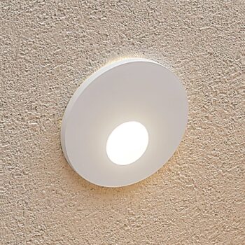 Arcchio Vexi zapustená LED, hranatá, biela