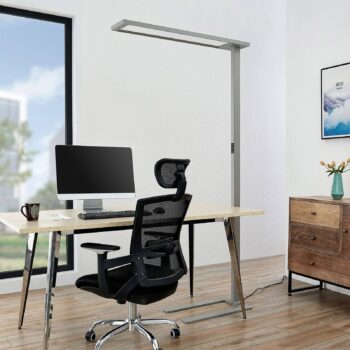 Arcchio Pridos stojaca LED lampa, snímač, CCT