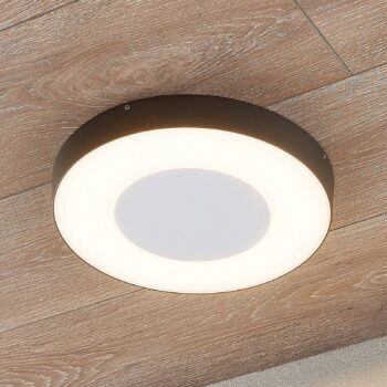 Vonkajšie stropné LED svetlo Sora okrúhle snímač - Image 3