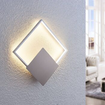 Nástenné LED svietidlo Anays, hranaté, 32 cm - Image 4