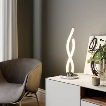 Lucande Wewa stolná lampa, stmievateľné v 3 stup. - Image 2