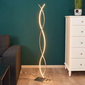 Zakrivená stojaca LED lampa Bobi - Image 3