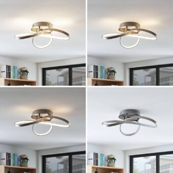 Moderne tvarované stropné LED svietidlo Saliha - Image 4