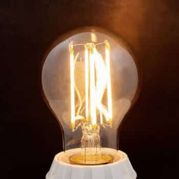 E27 LED žiarovka filament 6W 500 lm jantár 1 800 K
