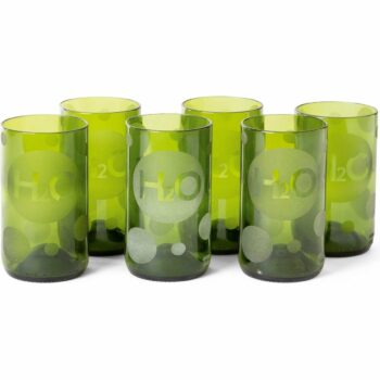 6-dielna sada pohárov H2O, 400 ml