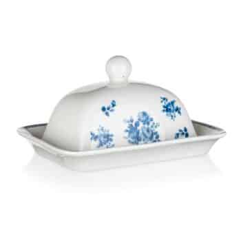 BANQUET Máslenka BLUE FLOWER, 17,5 cm