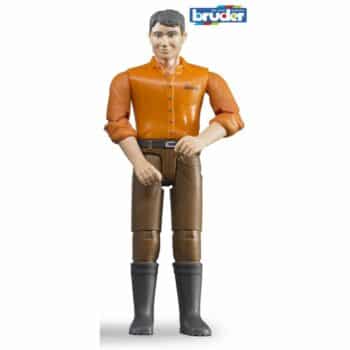 Bruder 60007 BWorld Figúrka muž, hnedé nohavice, 11 cm