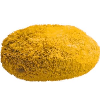 Domarex Vankúš okrúhly Queen žltá, 50 cm