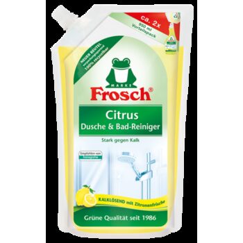 Frosch EKO Čistič na kúpeľne a sprchy s citrónom - náhradná náplň, 950 ml
