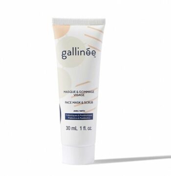 GALLINÉE PREBIOTIC Pleťová maska a peeling, 30 ml