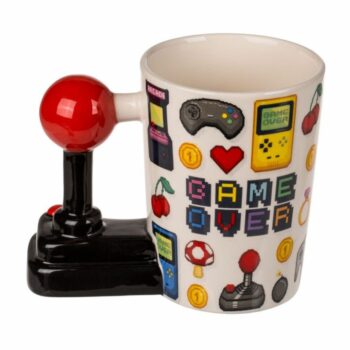 Keramický hrnček Game over s joystickom, 350 ml