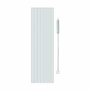 Koziol 8-dielna sada slamiek CHEERS STRAWS, 27 cm