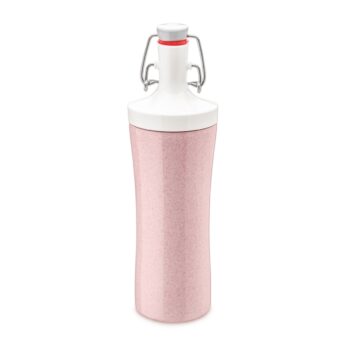 Koziol Fľaša na vodu PLOPP TO GO, 425 ml, ružová