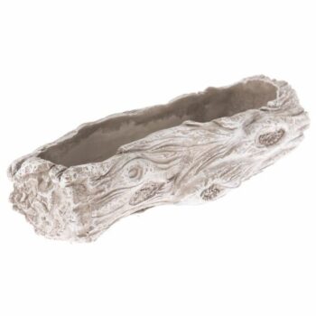 Kvetináč Koreň stromu, béžová, 28,5 x 8 x 12 cm