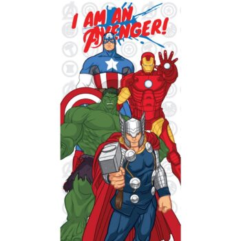 Jerry Fabrics Osuška Avengers "White", 70 x 140 cm