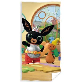 Carbotex Osuška Zajačik Bing Princ a Gašparko Flop, 70 x 140 cm
