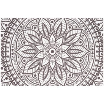 Dakls Prestieranie Iva Mandala Kvet, 30 x 45 cm