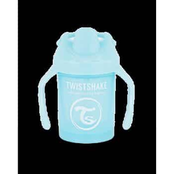 Twistshake Učiaci netečúci hrnček 230 ml, modrá