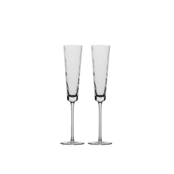 Poháre na šampanské 130 ml set 2 ks - Gaya Glas Premium