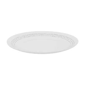 Plytký tanier 27 cm set 4 ks - Basic Dots